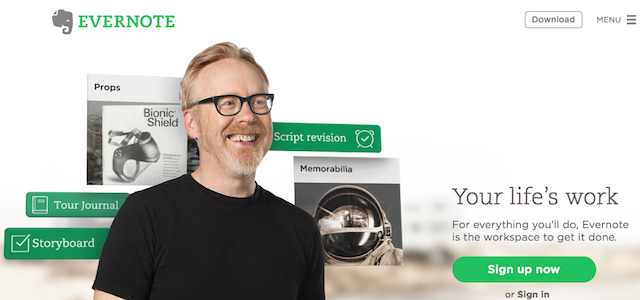 Top 10 Team Collaboration Tools: Evernote